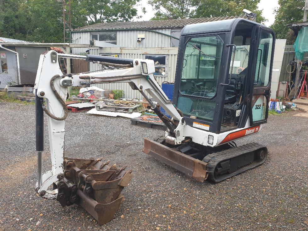 Bobcat 322 Mini Excavator